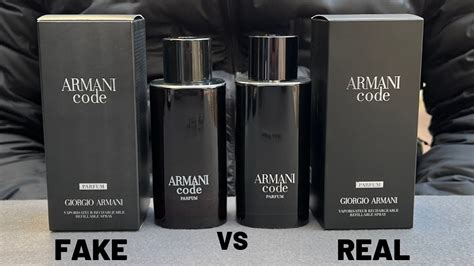 giorgio armani code perfume women fake